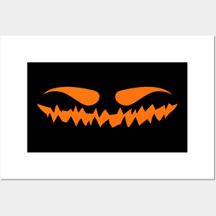 Halloween Pumpkin Spooky Posters and Art